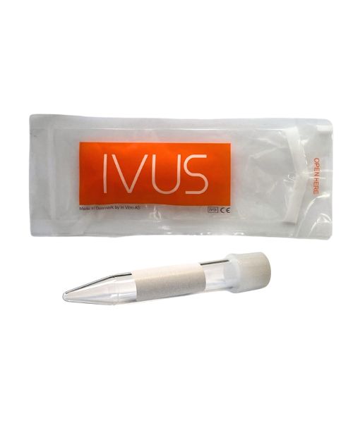 Prøverør til biopsi og spinalvæske, 10 ml, CE/IVD, m/etiket - 200x1 stk. (IV-2001)