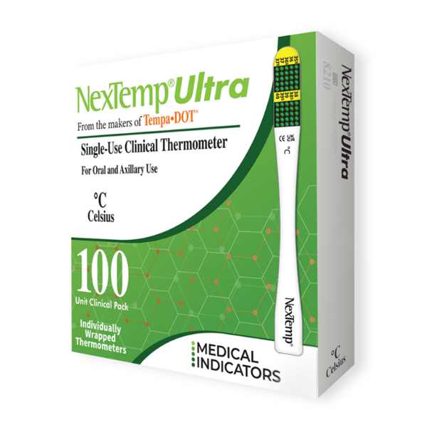 Engangstermometre - NextTempUltra - 100 stk (IV-8200)