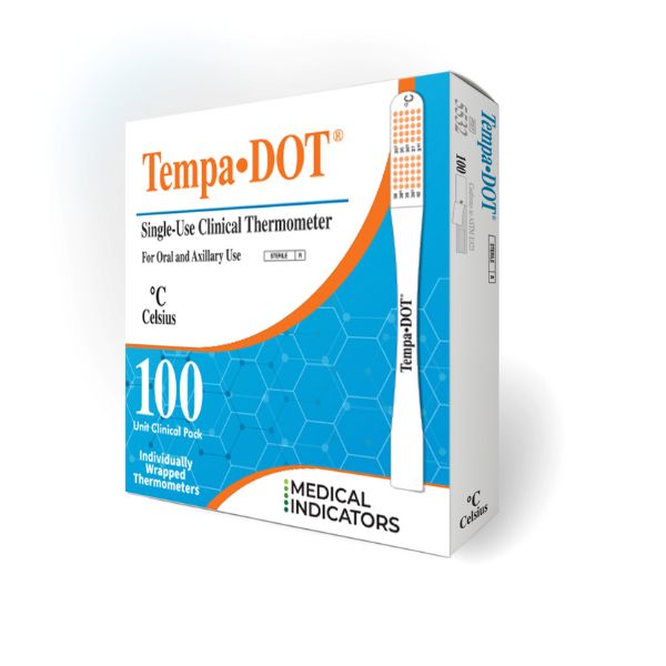 Engangstermometre - NextTempDOT - 100 stk (IV-5532NS)