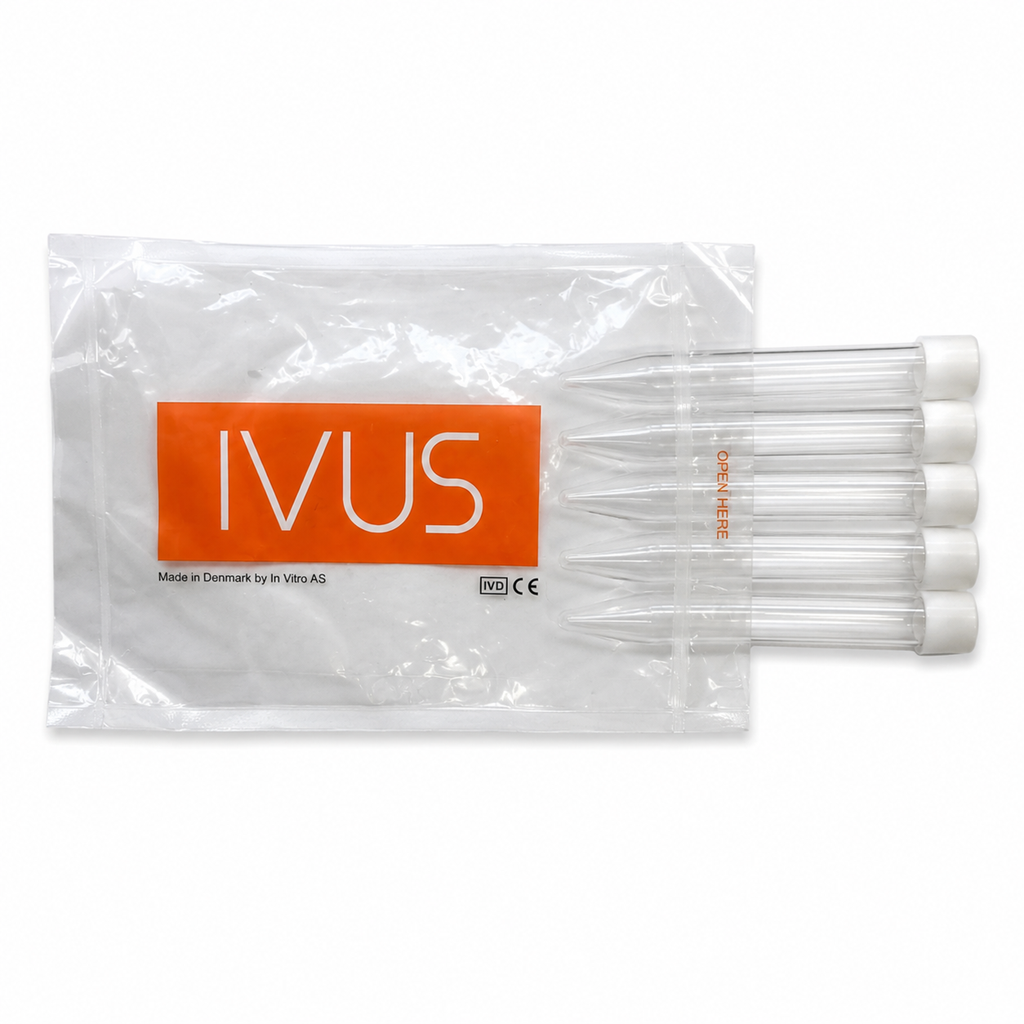 Tube for biopsy and spinal fluid, 35×5 pcs (double-bagged) 