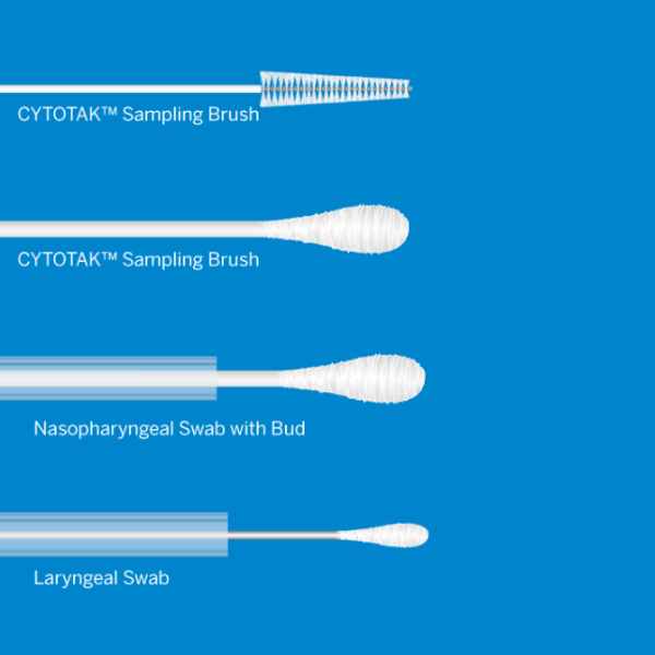 CYTOTAK™ - Cytologiprøvetagningsbørste - Plastik skaft - i mærket rør - 100 stk (IV-MW148)