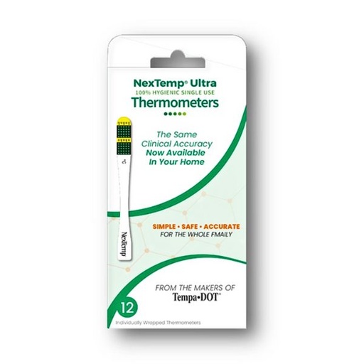 [IV-4500-12] Engangstermometre - NextTempUltra - 12 stk (IV-4500-12)