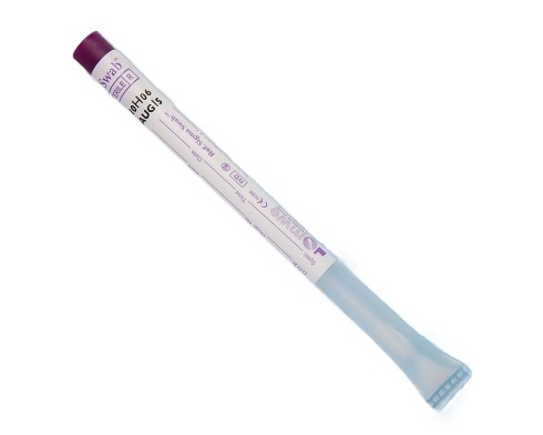 [IV-MW941] DRYSWAB™ - Std. polyuretanskumpind - plastikskaft - i rør med etiket - 400 stk (IV-MW941)